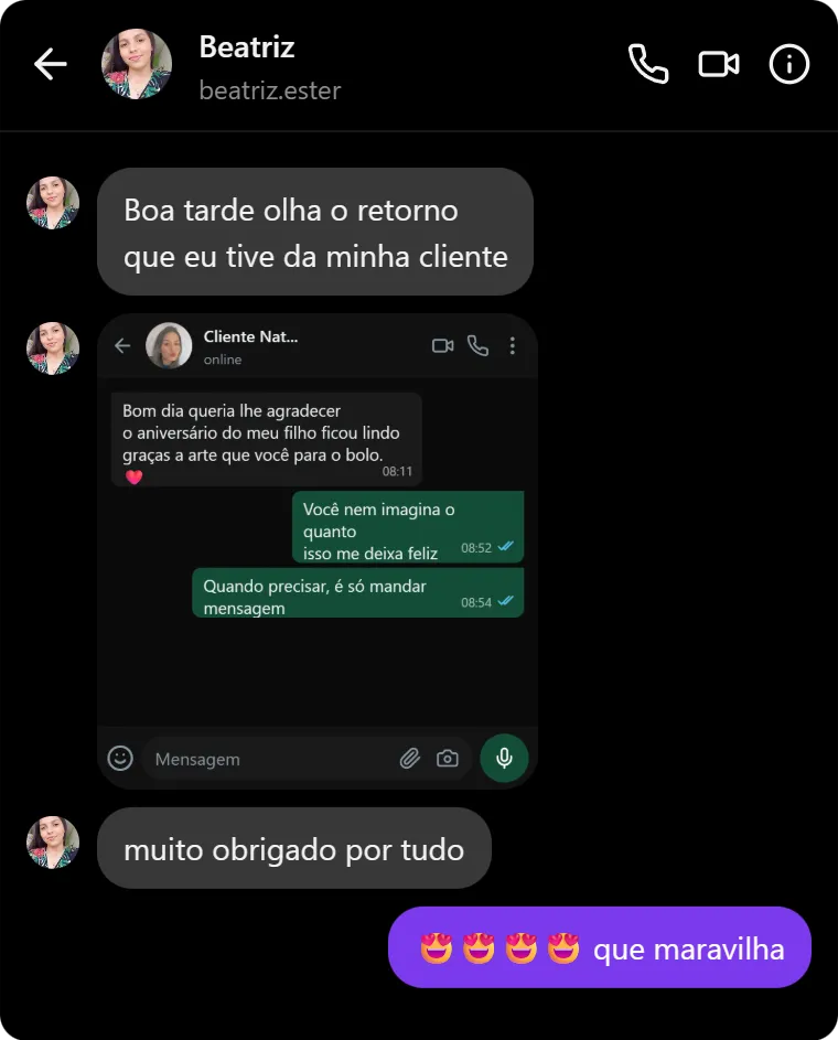 Cliente usando o Papelaria Pronta 3