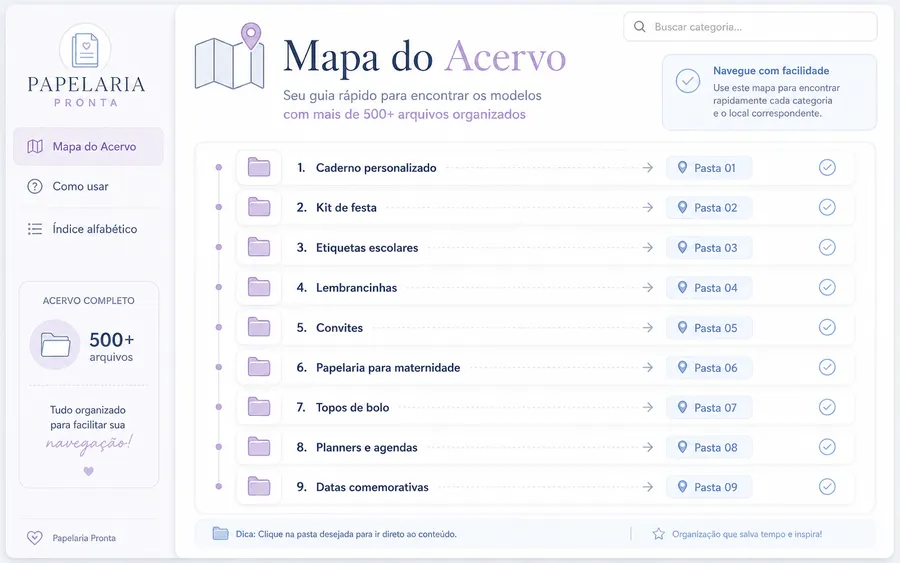 Prévia do Mapa do Acervo