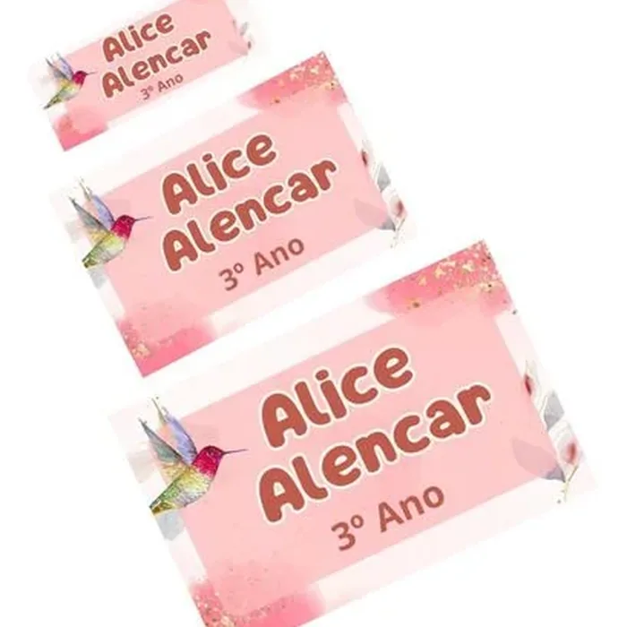 Etiquetas escolares